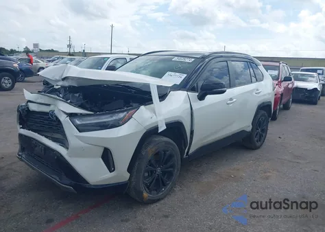 2022 Toyota Rav4 Xse Hybrid из США, поврежденный, VIN 4T3E6RFV0NU068779